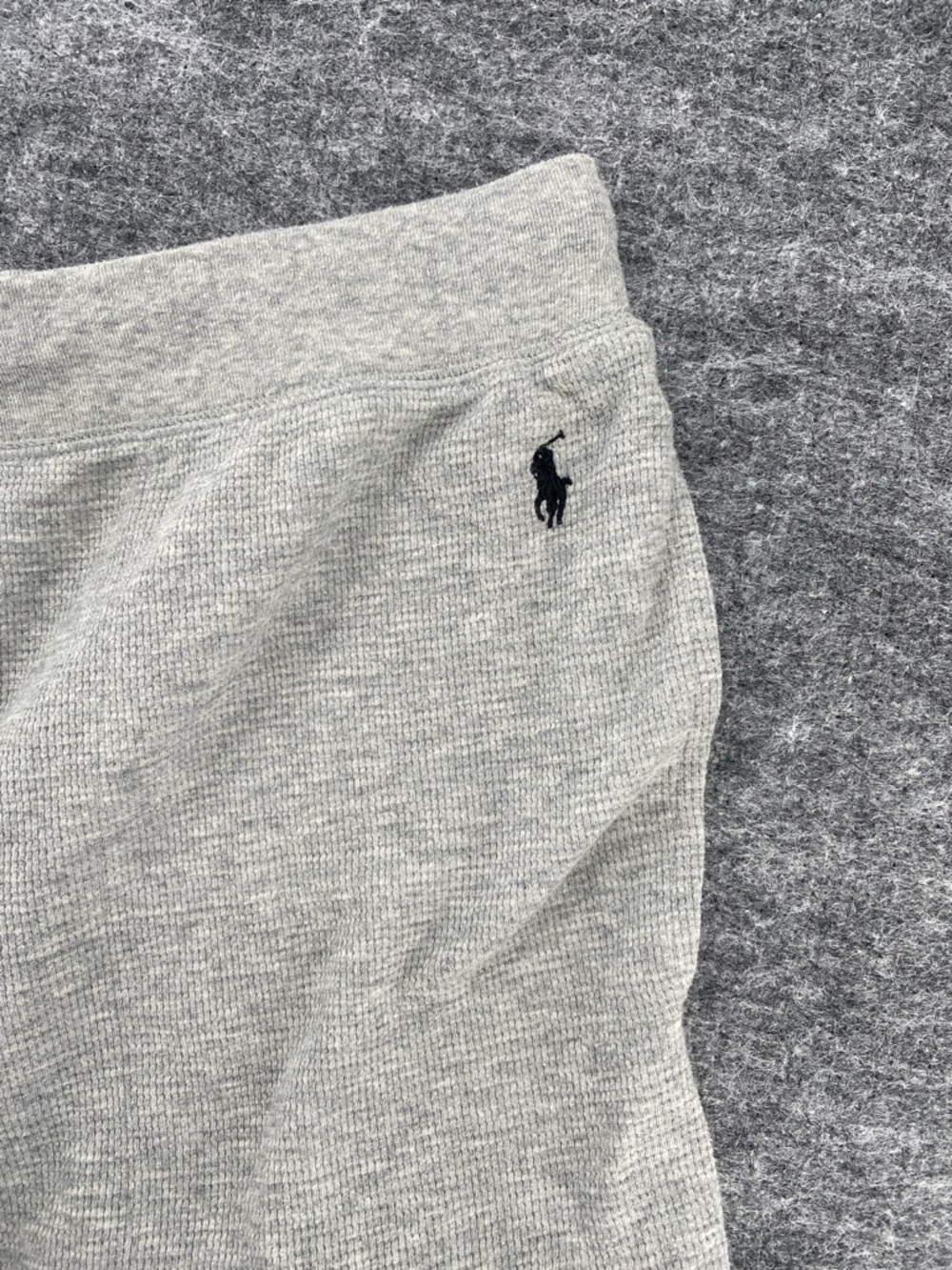 Polo Ralph Lauren Men's Waffle Knit Sleep Jogger Pants - Gray XL - Picture 9 of 11